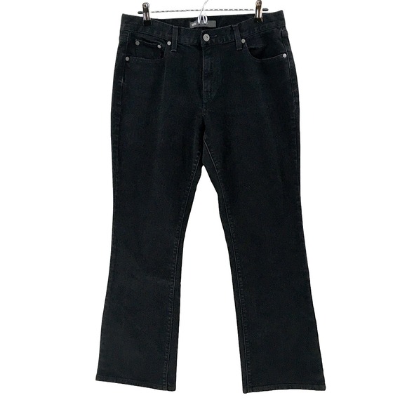 LEVI'S Women's 515 Bootcut Mid-rise Jeans • Size 12‎ • black - Picture 1 of 7